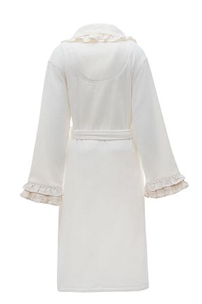 حوله پالتوئی بژ زنانه Ecocotton - کد 843714397