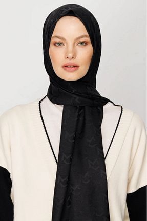 شال مشکی زنانه ویسکون Mooncorn - کد 776082080