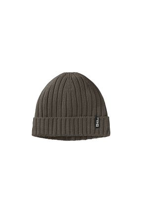 کلاه پشمی قهوه ای زنانه اکریلیک Jack Wolfskin - کد 853843972