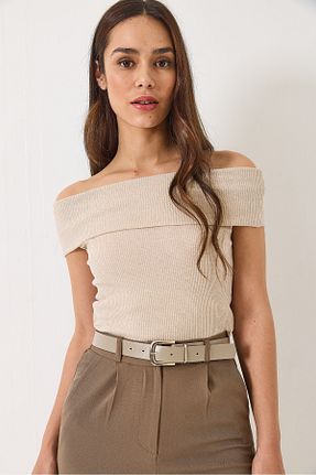 بلوز طوسی زنانه Straight Bianco Lucci - کد 922751852
