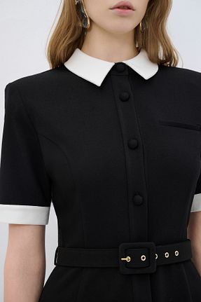 لباس مشکی زنانه بافتنی adL - کد 906416776