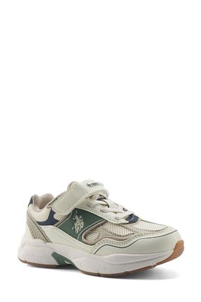 کفش دو و میدانی و تمرینی بژ بچه گانه U.S. Polo Assn. - کد 894018563