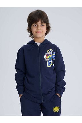 سوئیشرت اسپرت طوسی بچه گانه رگولار Fenerbahçe - کد 924040800