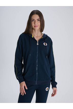 سوئیشرت اسپرت سرمه ای زنانه رگولار Fenerbahçe - کد 923465365
