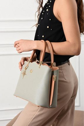 کیف دوشی طوسی زنانه پلی استر STYLE BAGS - کد 922763026