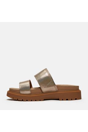 دمپائی طلائی زنانه پاشنه کوتاه (1 - 4 سانتی متر) Timberland - کد 923465350