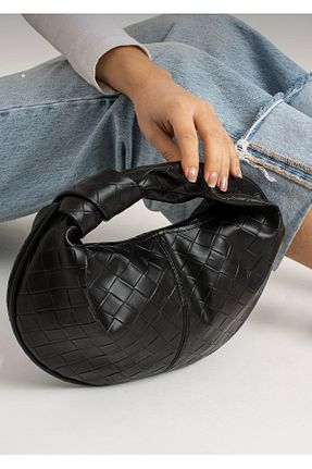 کیف دستی مشکی زنانه چرم مصنوعی ALTUNAY - کد 922774933
