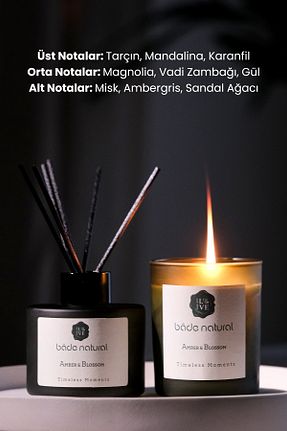 شمع بژ Amber Bade Natural - کد 922775424