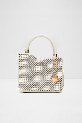 کیف مجلسی سفید زنانه چرم مصنوعی Aldo - کد 923486981