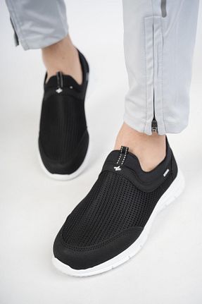 کفش اسنیکر مشکی زنانه پارچه ای Muggo - کد 660433418