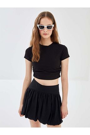 بادی سبز زنانه یقه دوچرخه LC Waikiki - کد 922804711