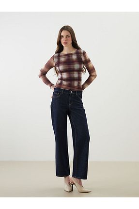 شلوار جین آبی زنانه جین LC Waikiki - کد 922804766