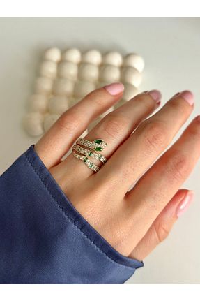 انگشتر استیل (فولاد) سفید زنانه روکش نقره Ressia - کد 922816536