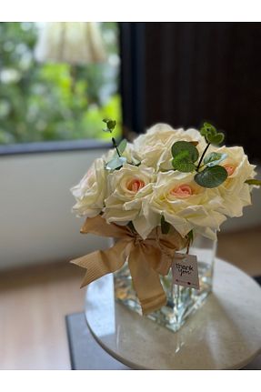 گل خشک و مصنوعی سفید Home - کد 922754581
