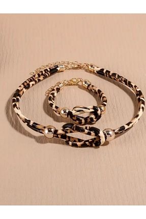 ست جواهر قهوه ای زنانه 2 تایی ISTBIRD ACCESSORIES - کد 922807916
