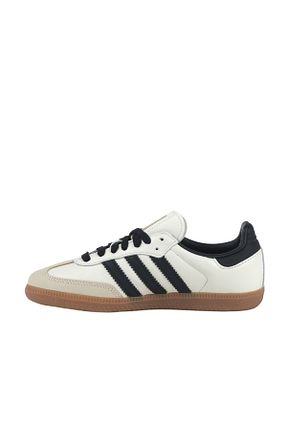 کفش اسنیکر بژ زنانه چرم اصل adidas - کد 819670006