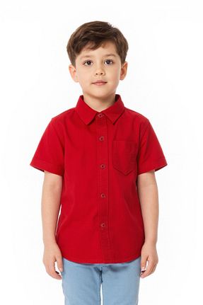 پیراهن قرمز بچه گانه رگولار Trend Bebe Butik - کد 923635995