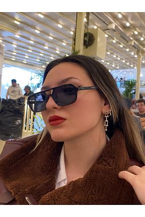 عینک آفتابی مشکی زنانه 53 MONCY BUTİK - کد 922878039