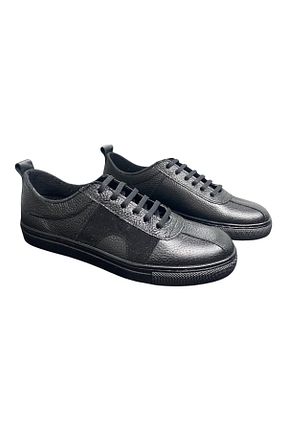 کفش کژوال مشکی مردانه چرم خالص NOVEZA - کد 922877050