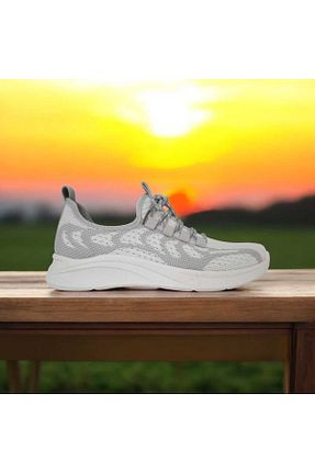 کفش دو و میدانی و تمرینی طوسی زنانه LeuShoes - کد 923636386