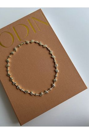 گردنبند جواهر متالیک زنانه Store - کد 922875113