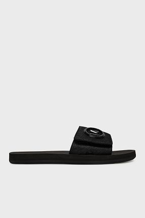 دمپائی مشکی زنانه پاشنه تخت Michael Kors - کد 922896659
