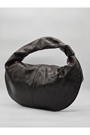 کیف دوشی قهوه ای زنانه چرم مصنوعی shop - کد 922897432