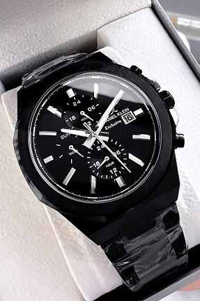 ساعت مچی مشکی مردانه 44 میلی متر Daniel Klein - کد 922900327
