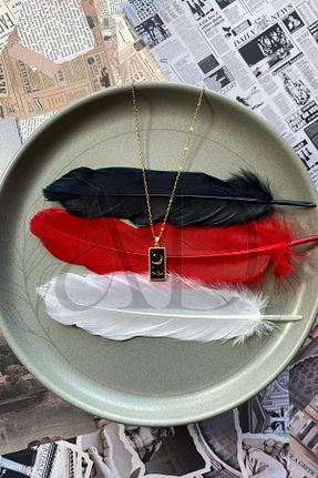 گردنبند استیل ( فولاد ) رنگی زنانه استیل ضد زنگ Fulmin - کد 922901203
