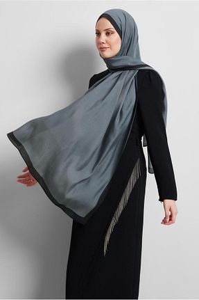 شال طوسی زنانه پلی استر Alvina - کد 922907396