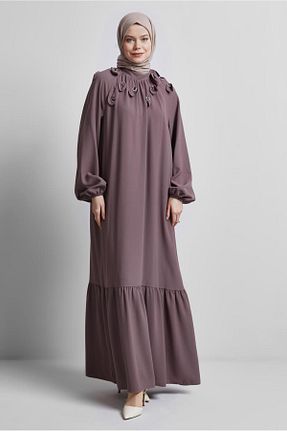 لباس حجاب صورتی زنانه رگولار Alvina - کد 922907196