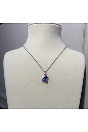 گردنبند استیل ( فولاد ) بنفش زنانه استیل (فولاد) Store - کد 920457873