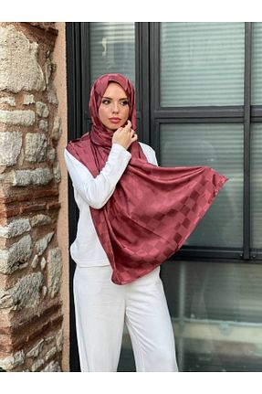 شال زرشکی زنانه LAMİRA MİLANO - کد 922953643