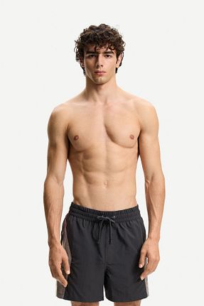 مایو طوسی مردانه پلی آمید Bershka - کد 922963927