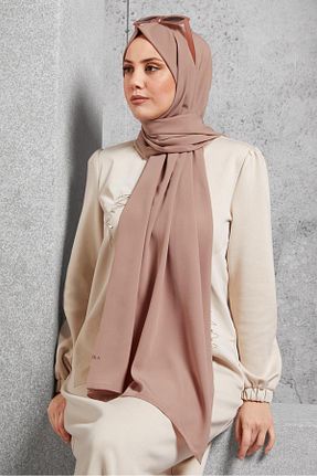 شال صورتی زنانه پلی استر Alvina - کد 922968637