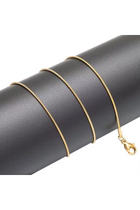 گردنبند استیل ( فولاد ) زرد زنانه استیل (فولاد) Siya Silver - کد 922779852