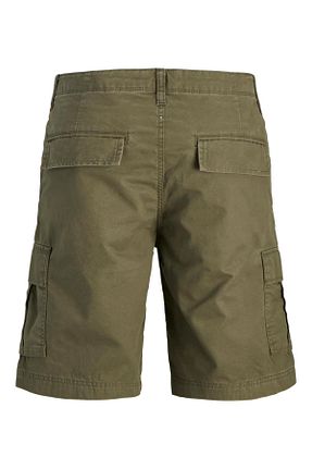 شلوارک و برمودا خاکی مردانه بافت Jack & Jones - کد 922970162