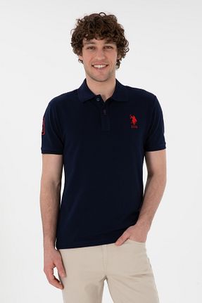 پولوشرت سرمه ای مردانه پنبه ای U.S. Polo Assn. - کد 923005807