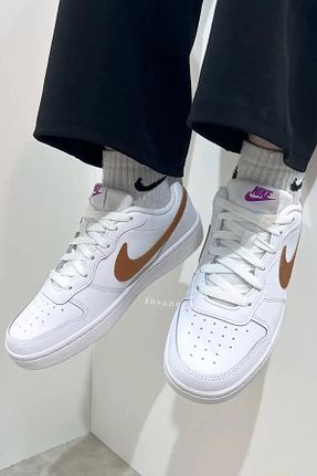 کفش اسنیکر سفید زنانه بند دار Nike - کد 922991133