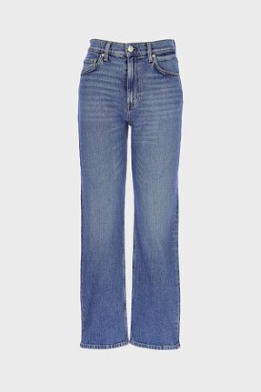 شلوار جین آبی زنانه پارچه CROSS JEANS - کد 922987544