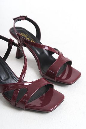 کفش پاشنه بلند کلاسیک زرشکی زنانه چرم مصنوعی Entella Store - کد 920293372