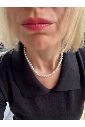 گردنبند جواهر سفید زنانه AtelierNU Jewelry - کد 921876050