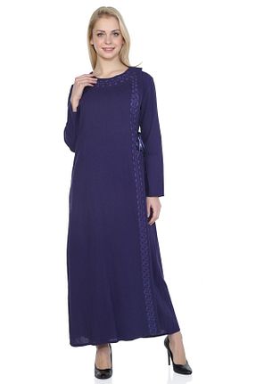 کلاه و ابایا بنفش زنانه پنبه ای Eliş Şile Bezi - کد 92945933