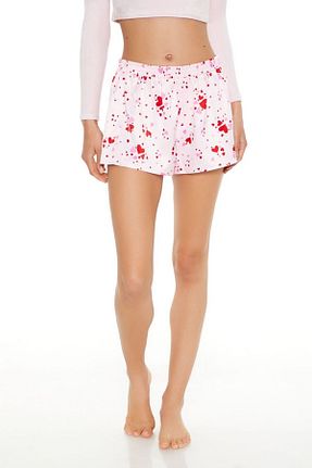 پائین تنه راحتی صورتی زنانه ساتن Forever 21 - کد 923046708