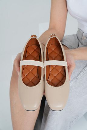 بابت بژ زنانه چرم مصنوعی Beyond - کد 900627258