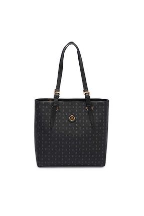 کیف دوشی مشکی زنانه پارچه ای Tergan - کد 905973328