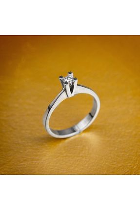 انگشتر نقره سفید زنانه زیرکن GIBYJEWEL - کد 904959331