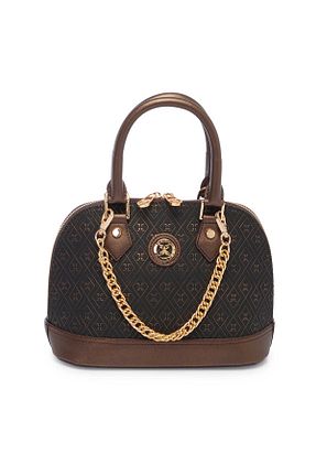 کیف دوشی متالیک زنانه چرم مصنوعی Tergan - کد 905973123