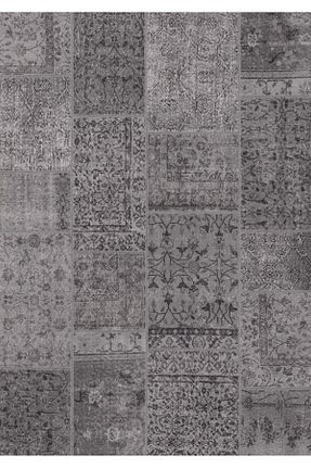 فرش طوسی قابل شستشو Çam Halı - کد 923092219