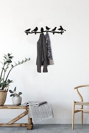 آویز مشکی فلزی 3art Metal - کد 84819510